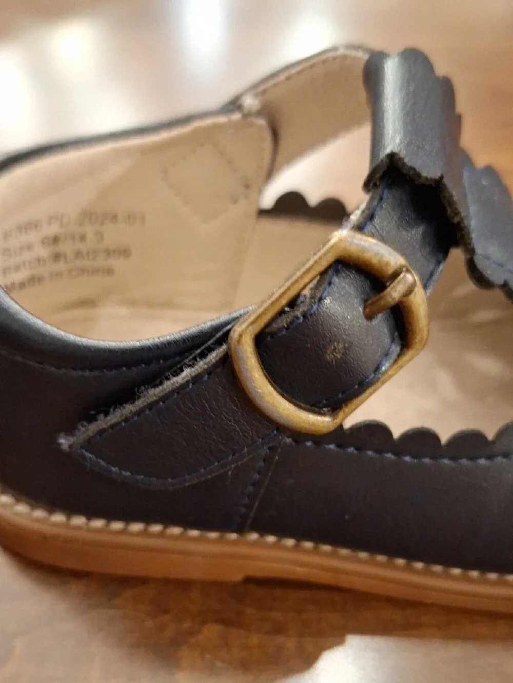 Felix & Flora Navy Mary Jane Shoes